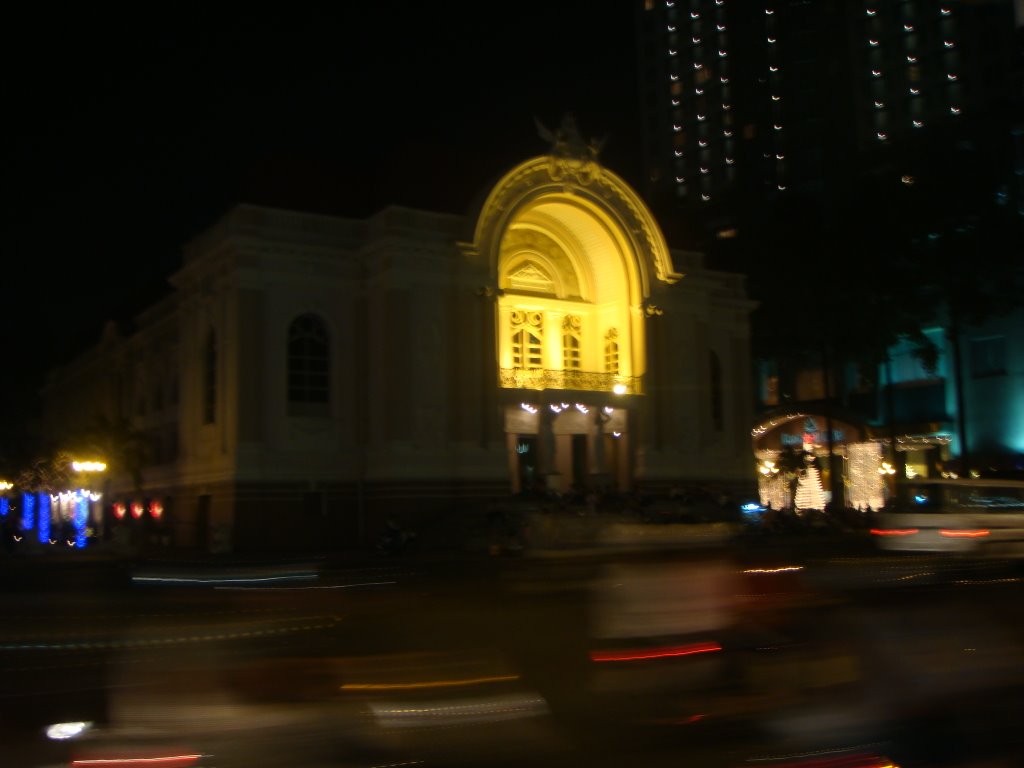 Opera House at Night - December 2007 by dyohernandez