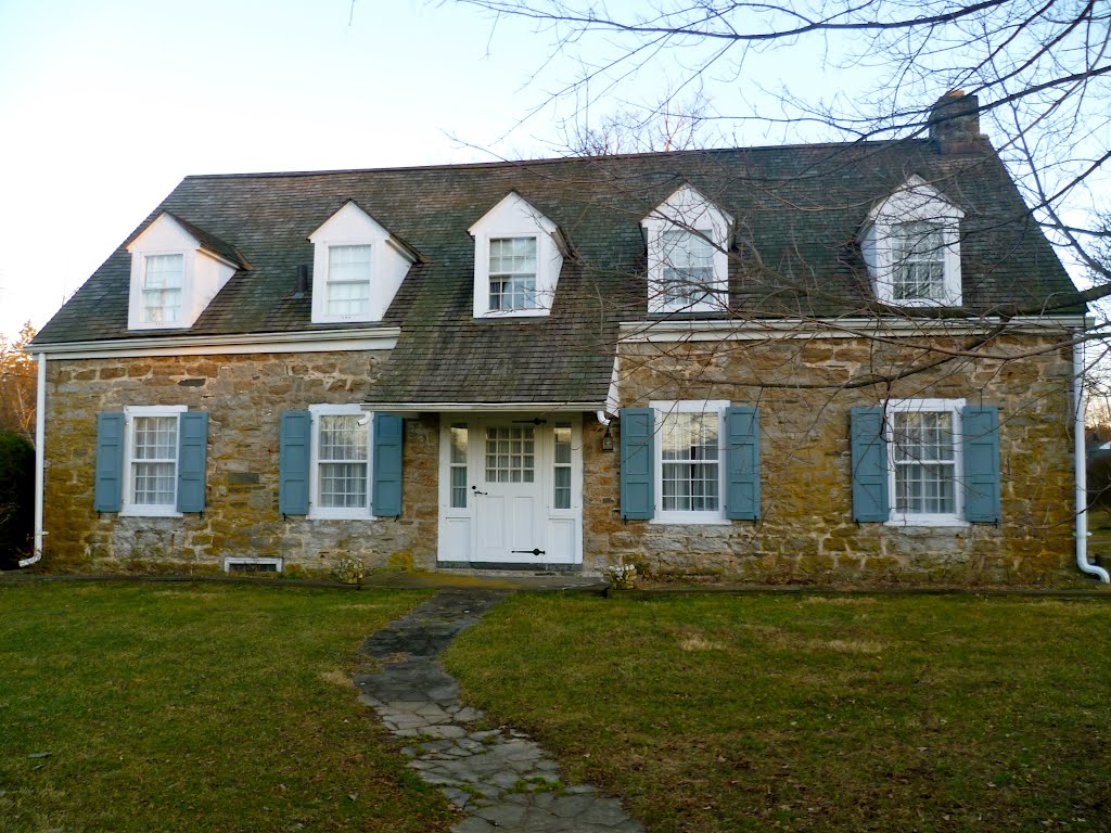 Hardenbergh house, 18c. vernacular stone architecture by Mark Caro Yallum