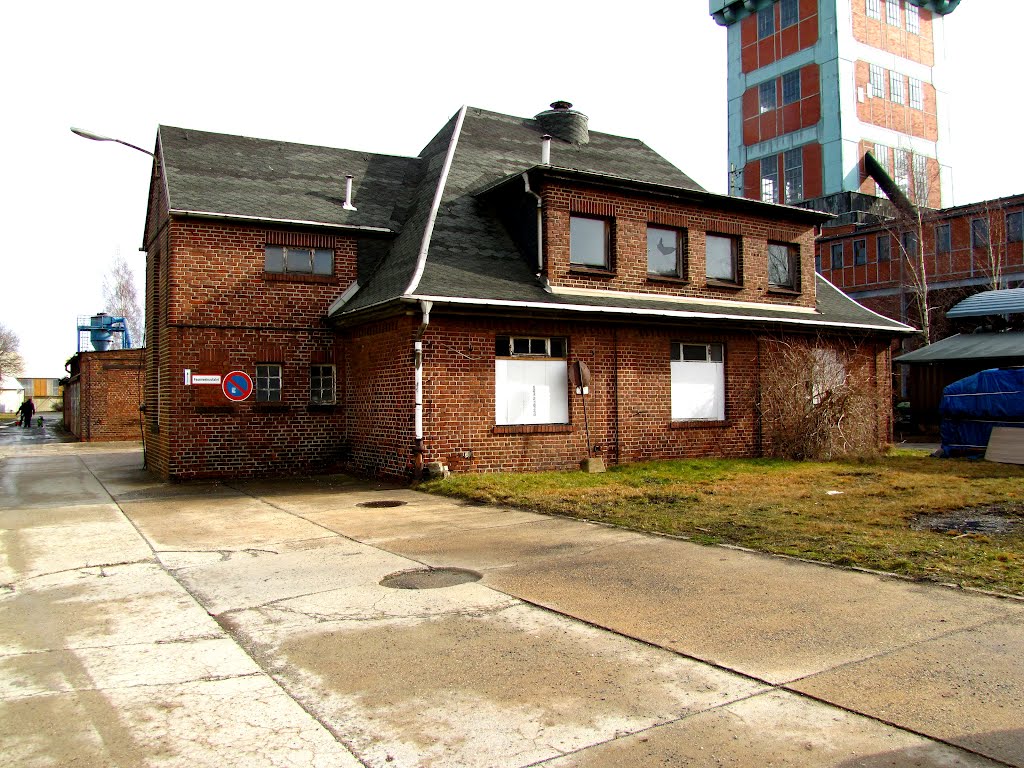 Schachtgelände vom Bergbaumusem in Oelsnitz by A.Lugau