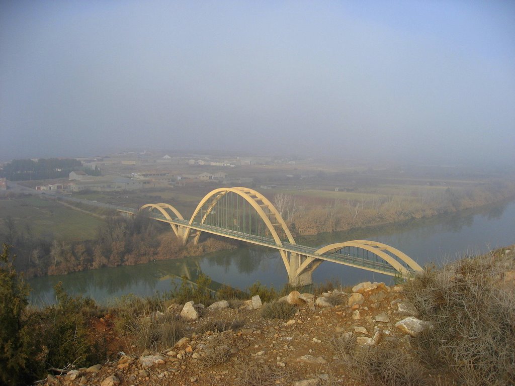 Puente de Sástago sobre el Ebro by JLTM