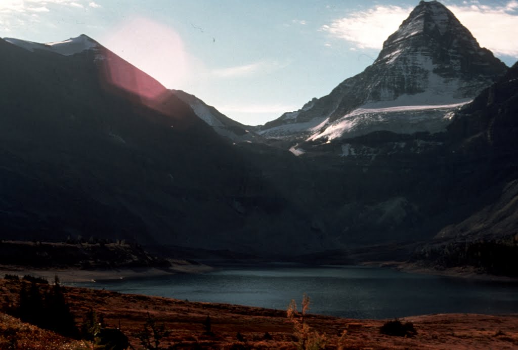 Lake Magog at the base of Mount Assiniboineine by aimhigh