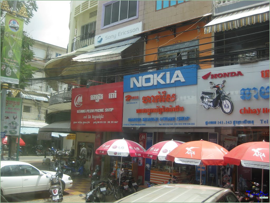 Nokia - Đường phố Phnom Penh by Earth_Walker