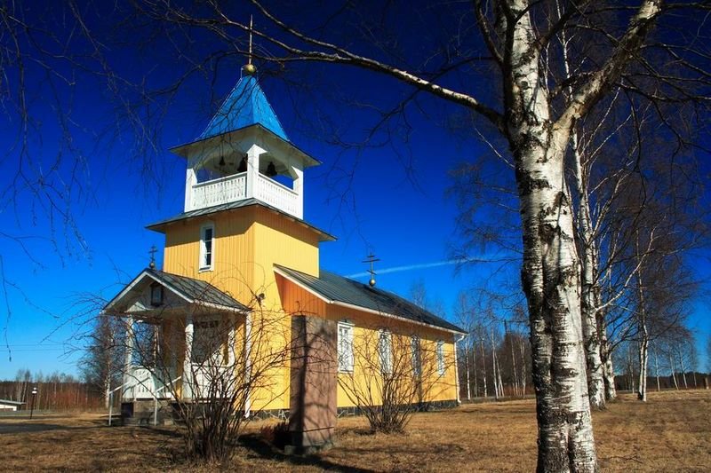 Finnish church by Sandra Rugina