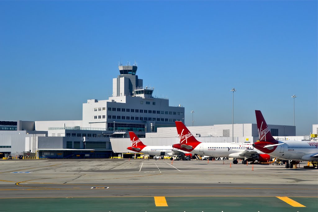 Control Tower at San Francisco International by Buddy Rogers