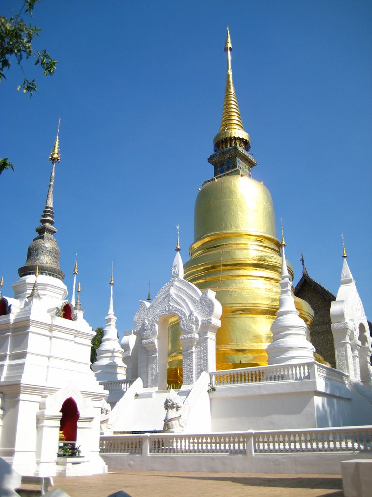 Wat Suan Dok on Dec 2007 by Hemmarat