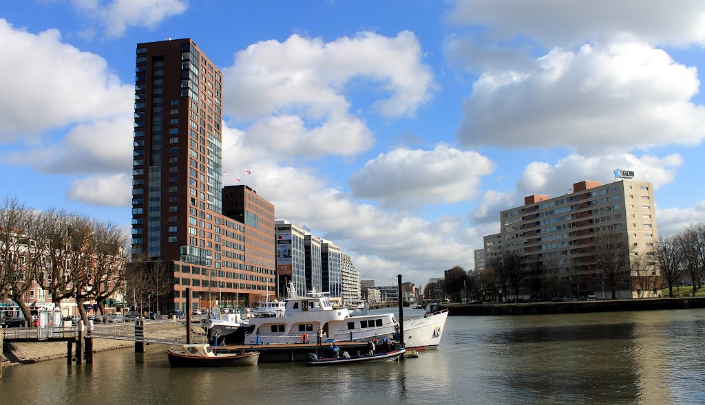 Nederland - Rotterdam - Admiraliteitskade by Henny  Brouwers