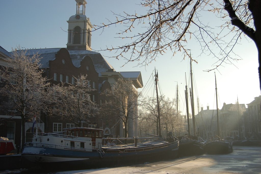 Lange Haven Schiedam by Frans van Leeuwen