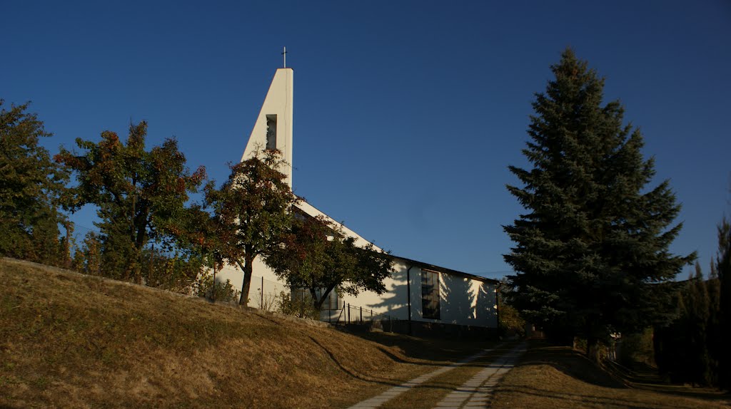 Nevoľné - kostol by Ľudo Deržák