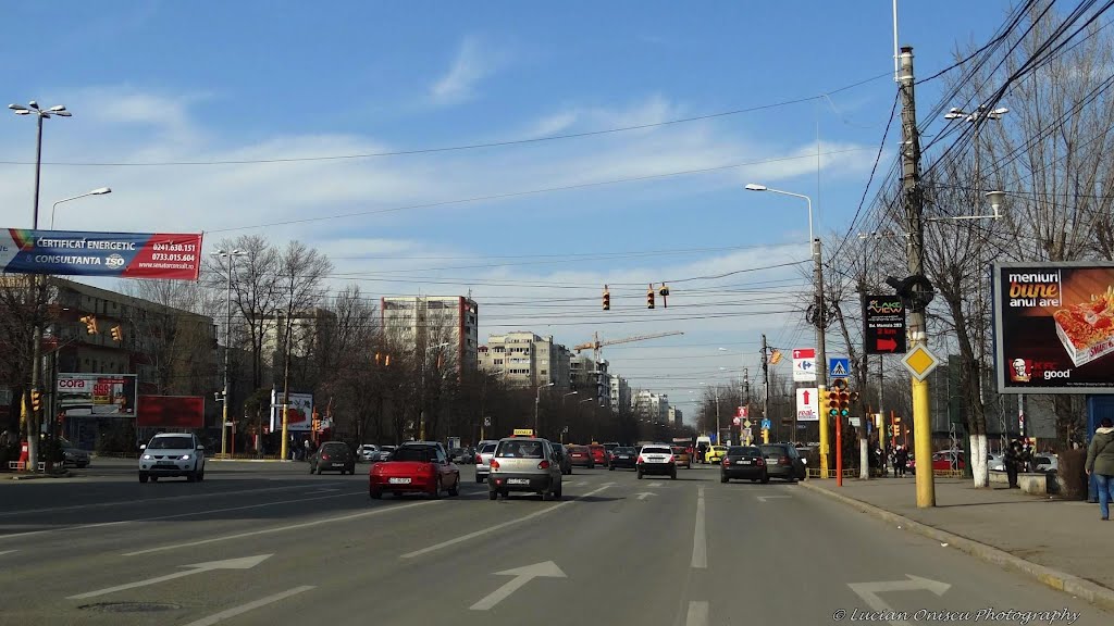 Constanta, Romania - Alx. Lapusneanu Blvd. & Soveja St. Crossroad by Lucian Oniscu