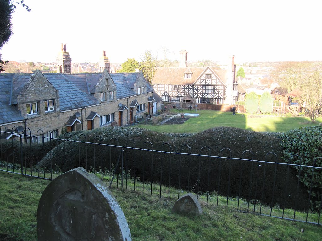 View over the town, Ludlow by oldchippy