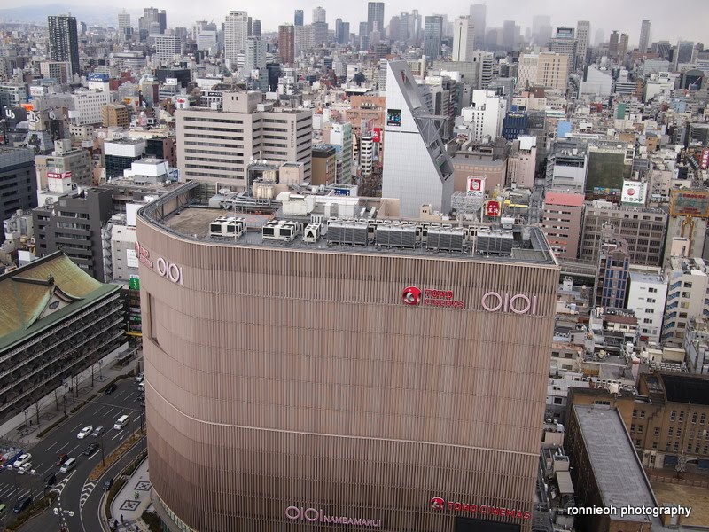 View from Swissotel Nankai, Osaka by peek a boo