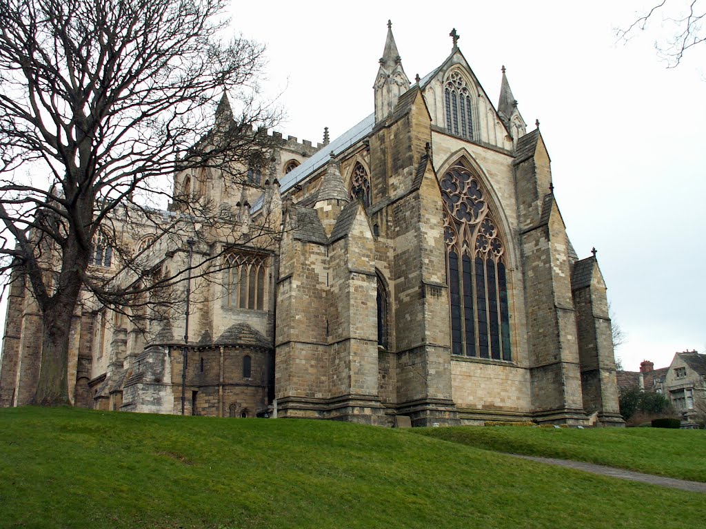 RIPON CATHEDRAL South East, Ripon, North Yorkshire,2012. (See comments box for story). by Roy Pledger