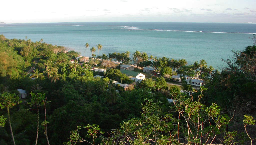 Lagoon from Crusoe's Resort by Alexandra Connolly