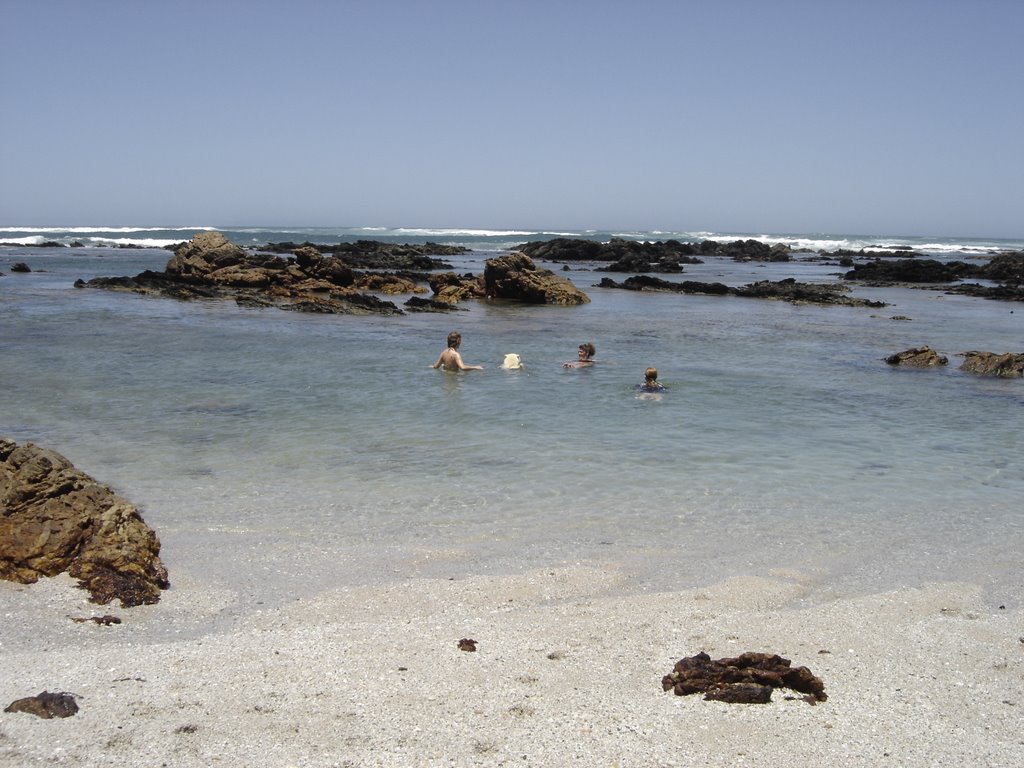 Serenity Beach rock pools by Bennie Heynike