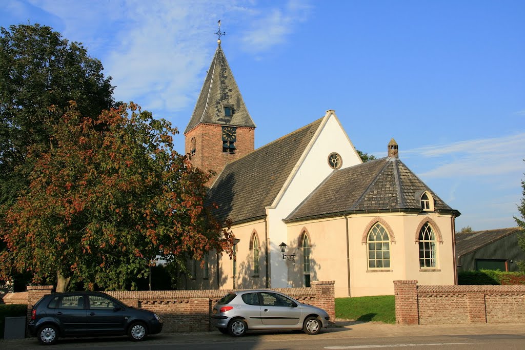 Meteren - Dorpsstraat 16 : Hervormde kerk by Scholte