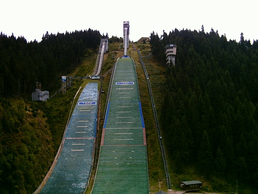 Die Schanze im Kanzlersgrund bei Oberhof by Uwe Klimpke