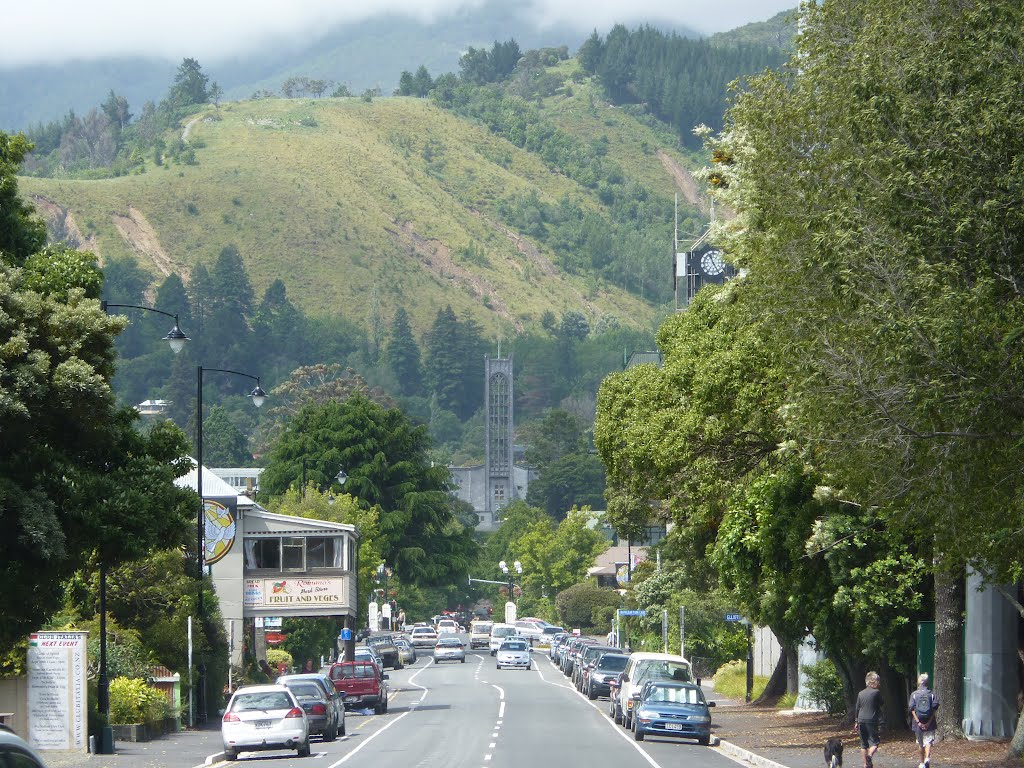 Nelson Cathedral and Nelson City by willem27