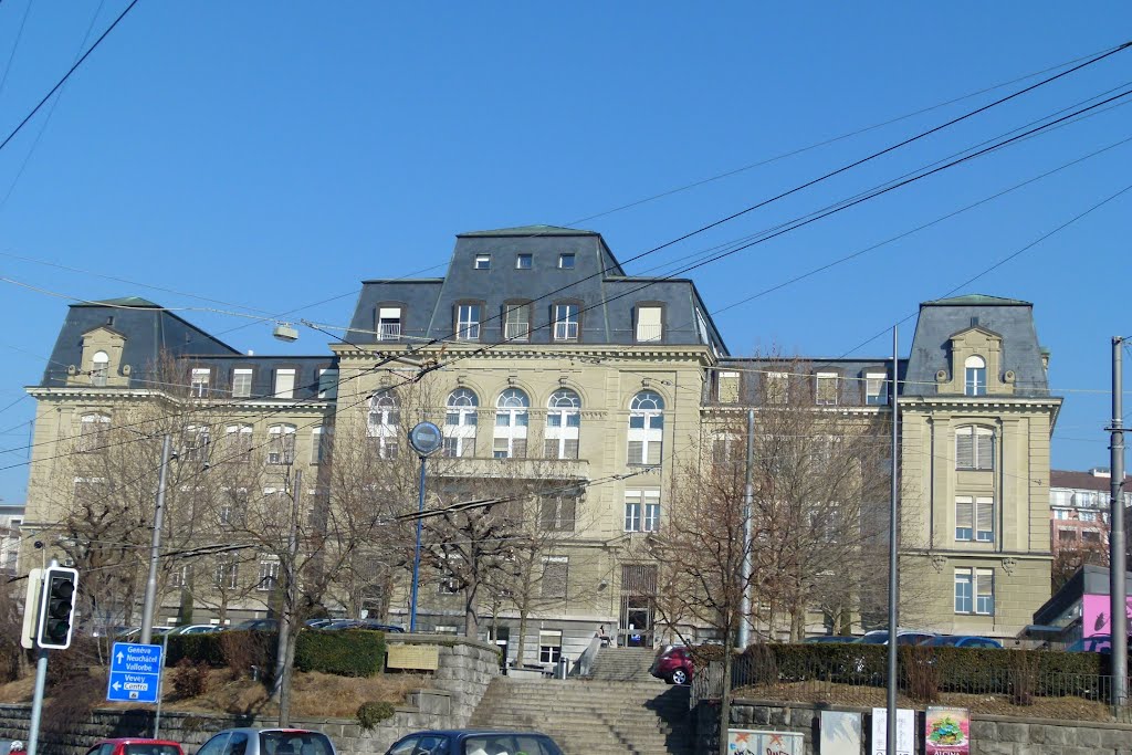 Gymnase cantonal du Bugnon, Lausanne by Magda GHALI