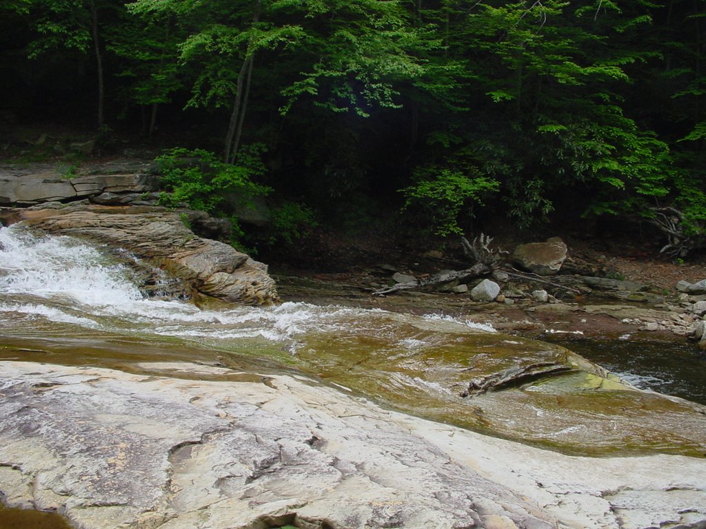 Crossing red creek in Dolly sods by Josh550