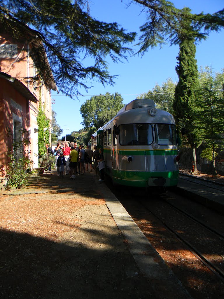 Laconi fermata trenino verde by vaccargiu gian paolo