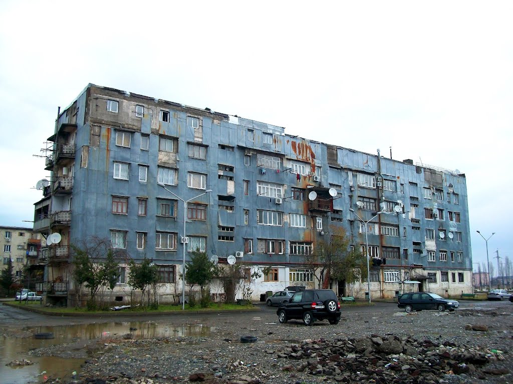 Living block in Sulkhan Saba Orbeliani street by Pogromca Gašnič