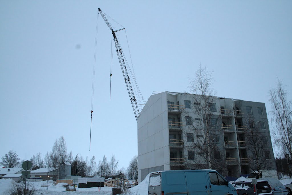 Pirkkala, Kurikka, Street Kaskenpolttajankatu, 28 February 2012 by Johanan Järvinen