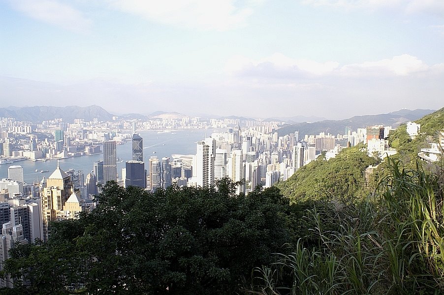 Hong Kong (Victoria peak) by Arend Hoefman