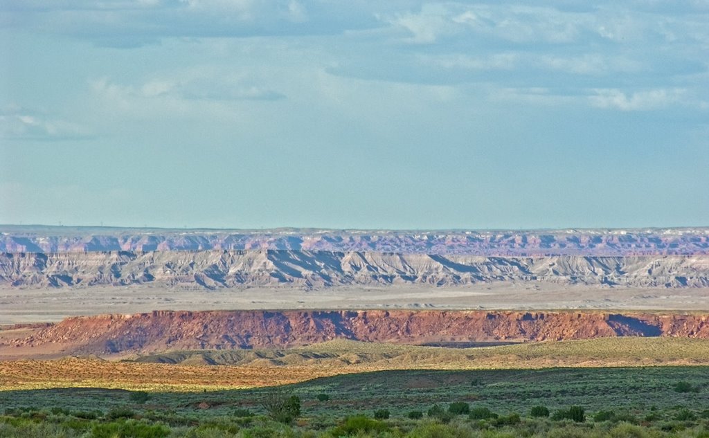 White Mesa from Wupatki National Monument by Ralph Maughan