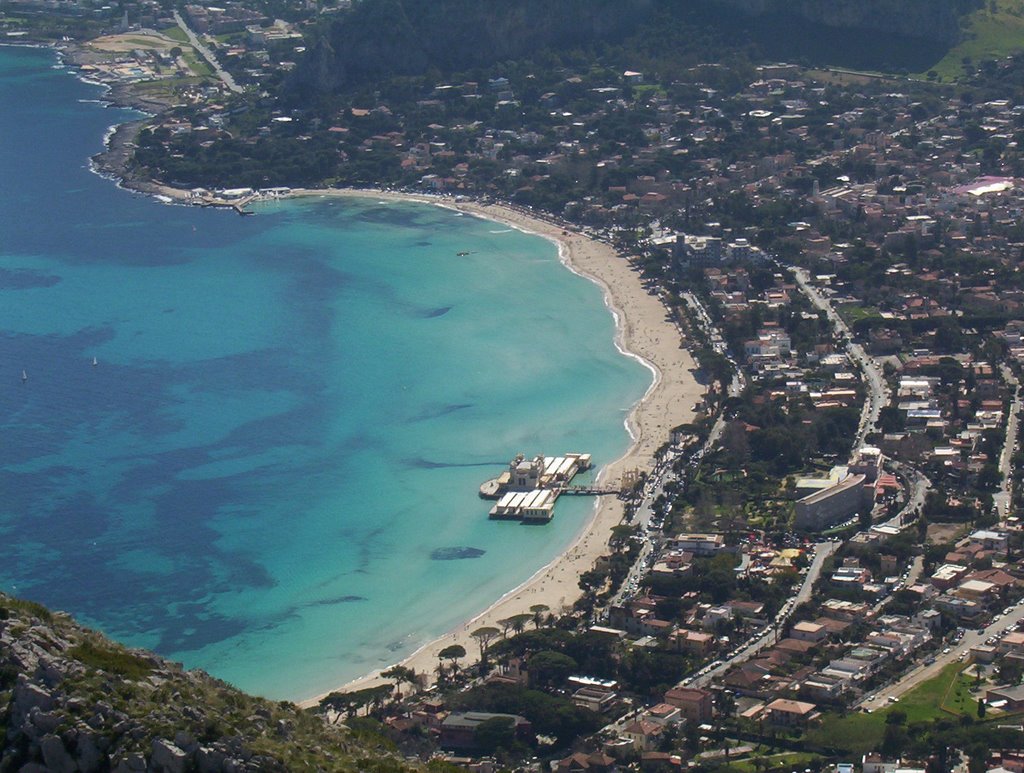 Golfo di mondello da monte gallo by lucyus