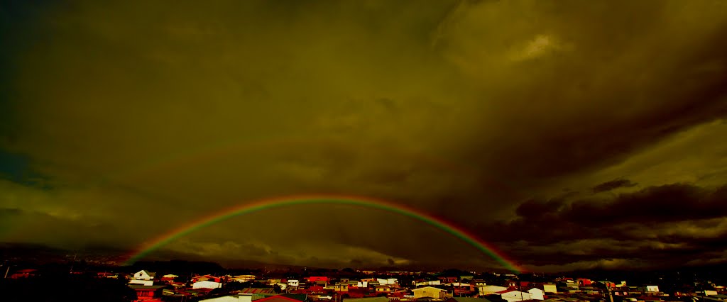 Arcoiris desde mi casa by Juan Zamora