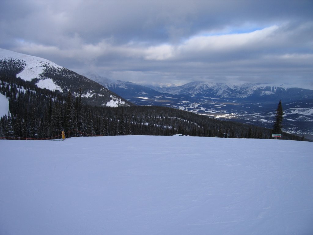 View From the Top of the Quad Chair at Marmot Jasper by David Cure-Hryciuk