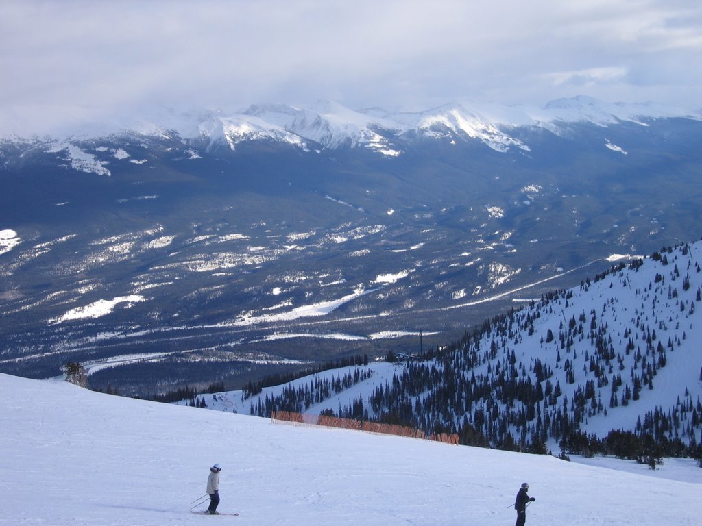 Skiing on S-Turns at Marmot Jasper by David Cure-Hryciuk