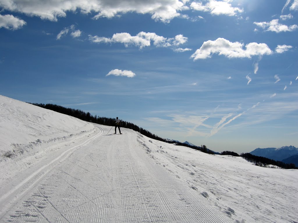 Sci nordico pista GRANDES MONTAGNES - Torgnon - by ANDREA GERVASONI