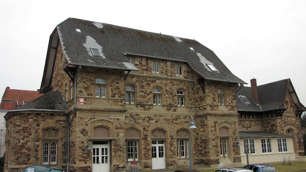 Bahnhof Ahrweiler Rückansicht by Iris & Harry