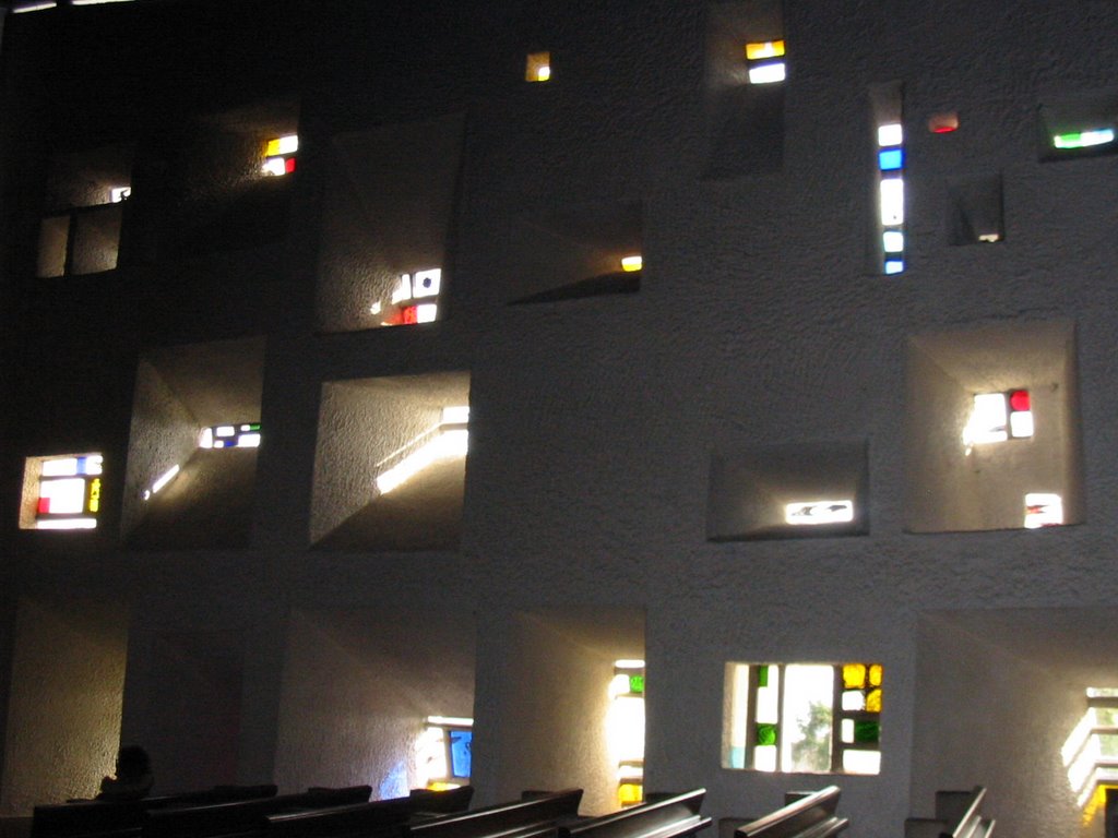 Notre Dame du Haut. Le Corbusier. Ronchamp by Bernard et Ghislaine