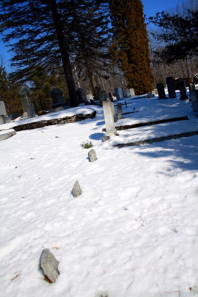 Beth Jacob Cemetery 1884. Old Danville Road. Auburn, Maine. by MementoMori