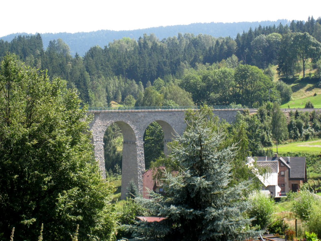 Jizerské hory -viadukt ve Smržovce by canomanka