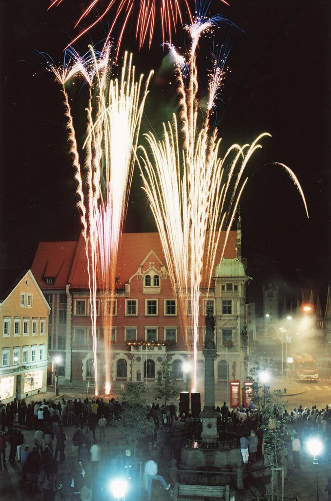 Altstadtnacht / Mindelheim Marienplatz by Luis Schmid