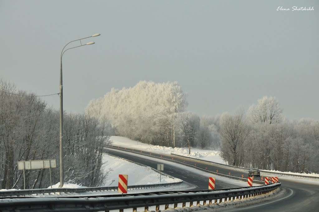 M1 highway. From Moscow to Minsk by Elenica