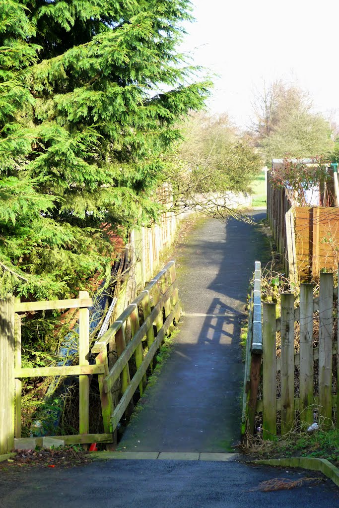 Edge End Clough Footbridge by Red K