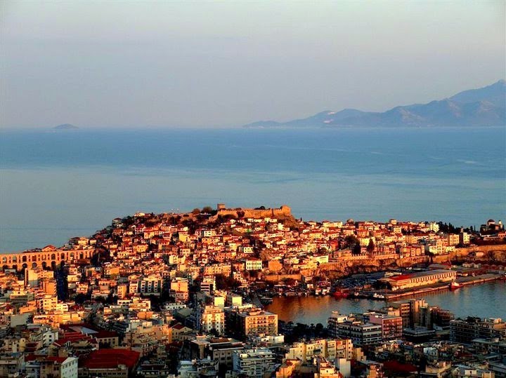 Kavala from high by Giorgos abarth