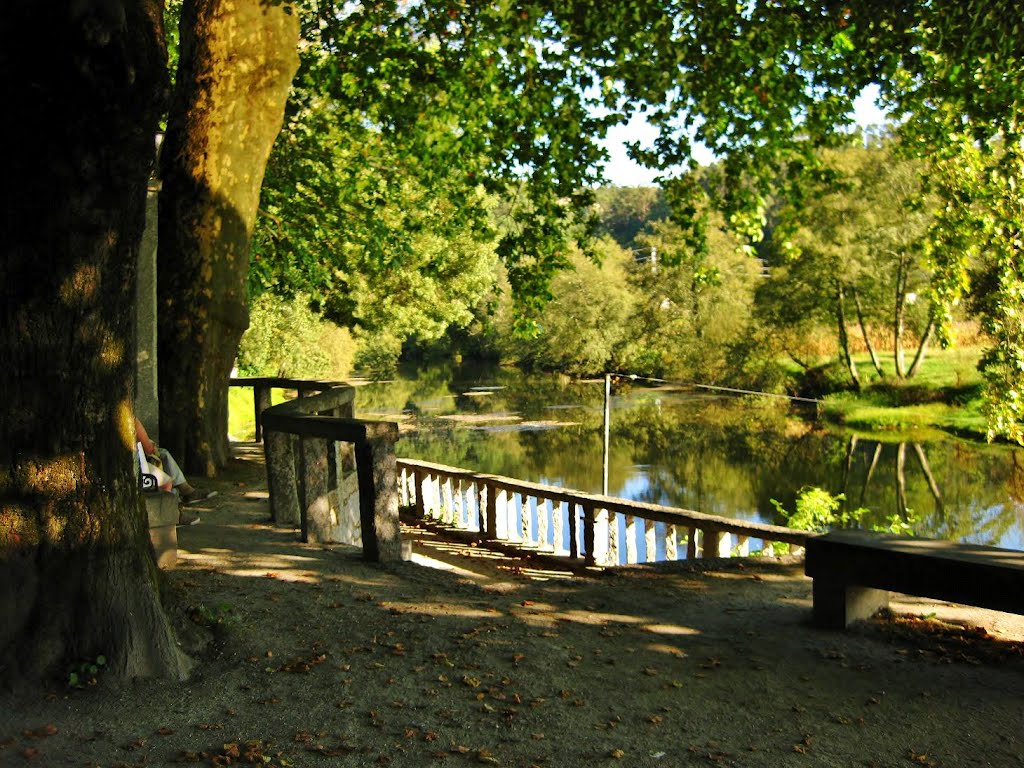 Nas beiras do río Umia - (Caldas de Reis) by fotocolocador