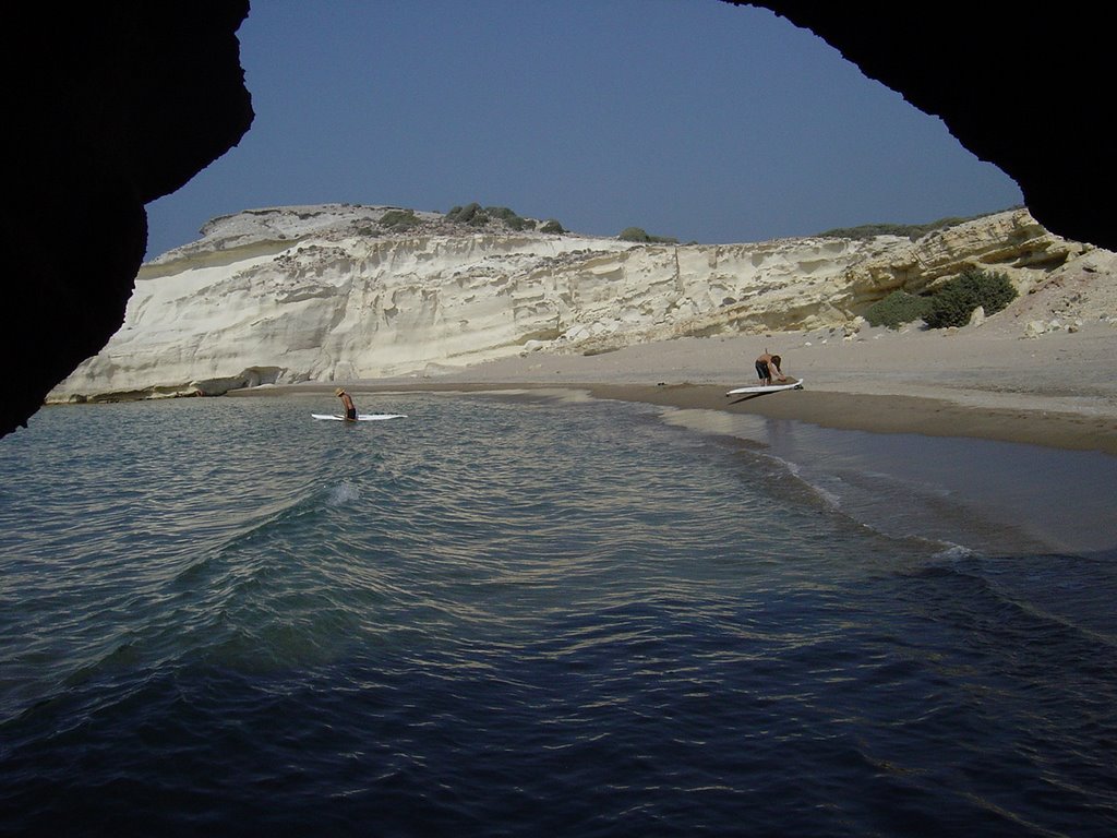 Greece, Milos - Triades-Beach by Robert Rüsch - CH