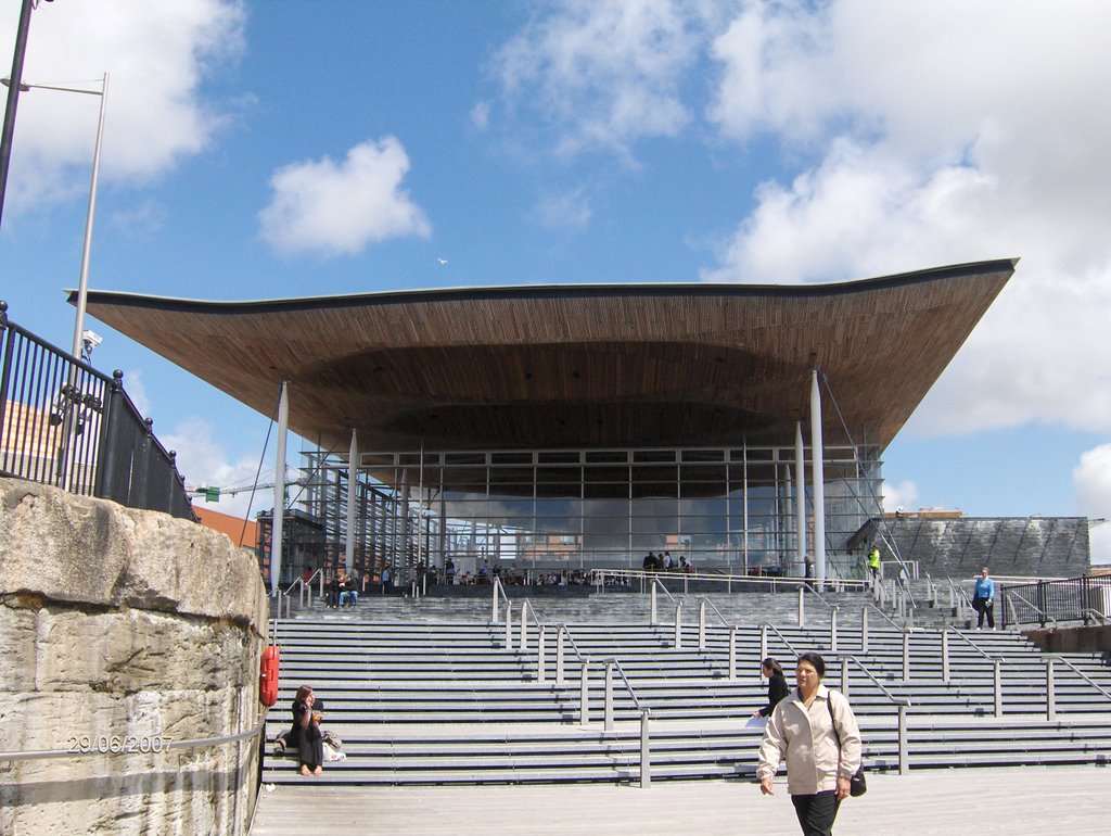 Welsh Assembly Building by Miss Ab