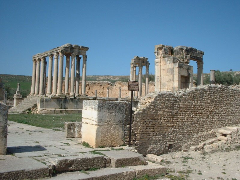 Temple of Caelestis by Iain Dickson