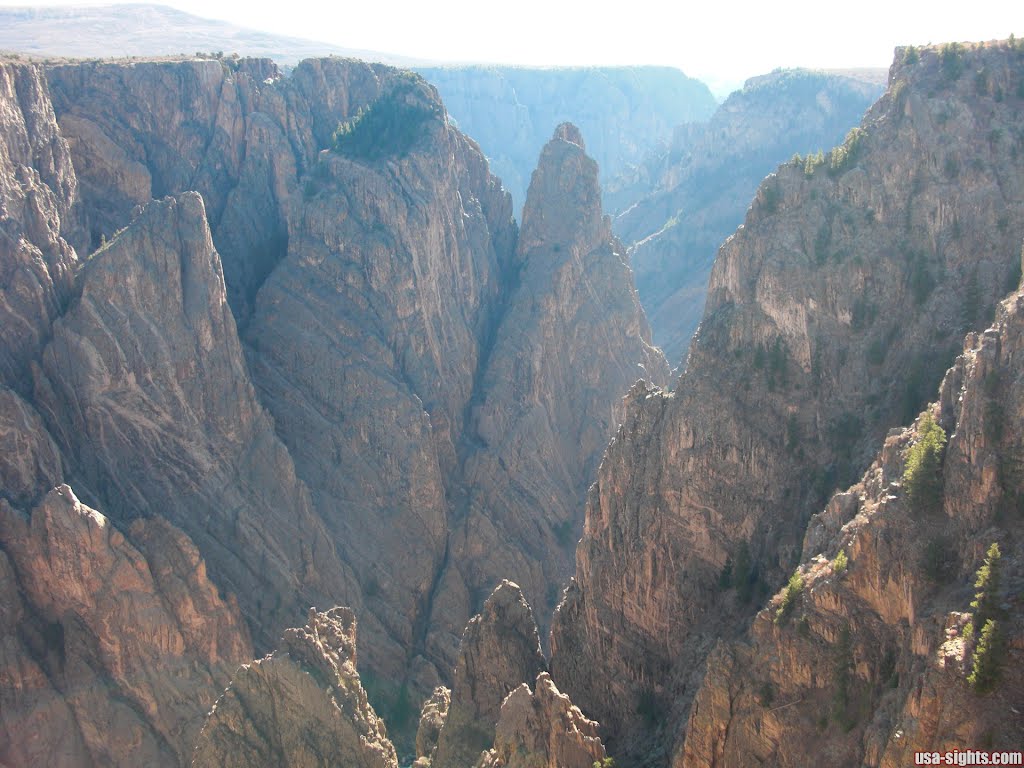 Black-Canyon-of-the-Gunnison-Nationalpark by usa-sights.com