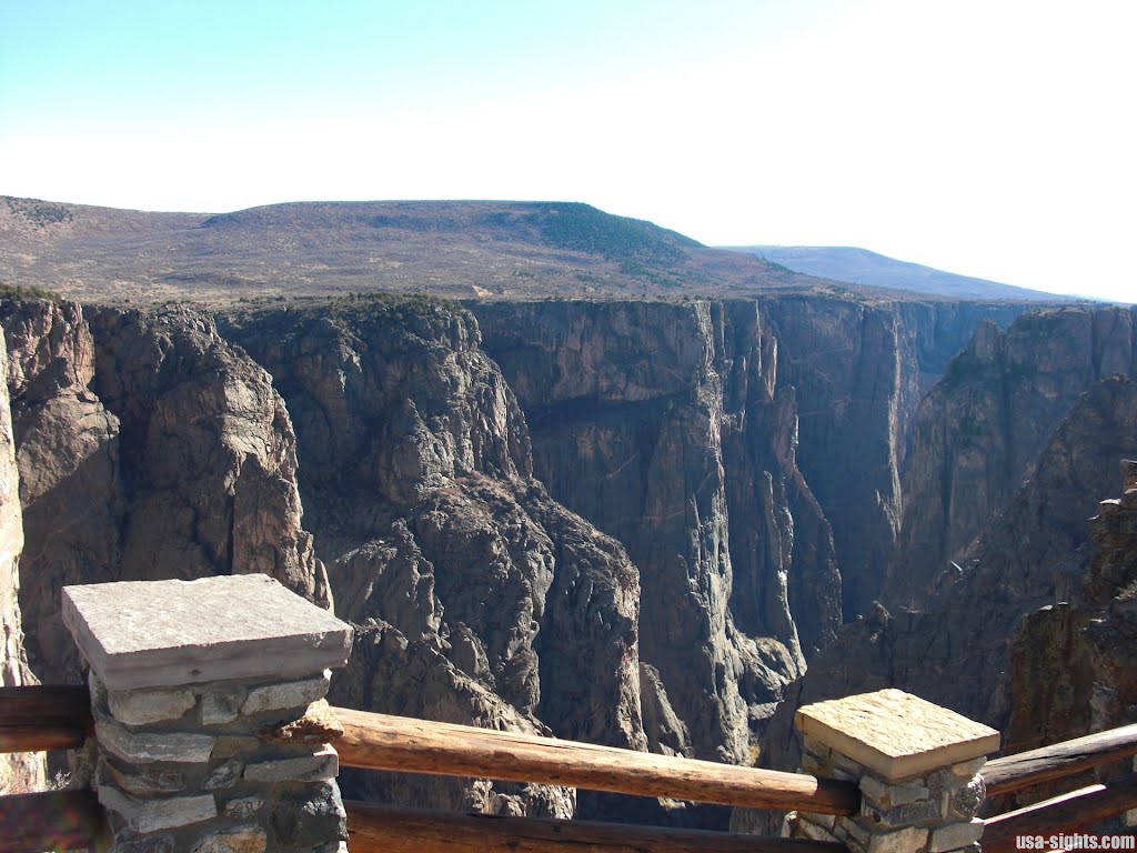 Black-Canyon-of-the-Gunnison-Nationalpark by usa-sights.com