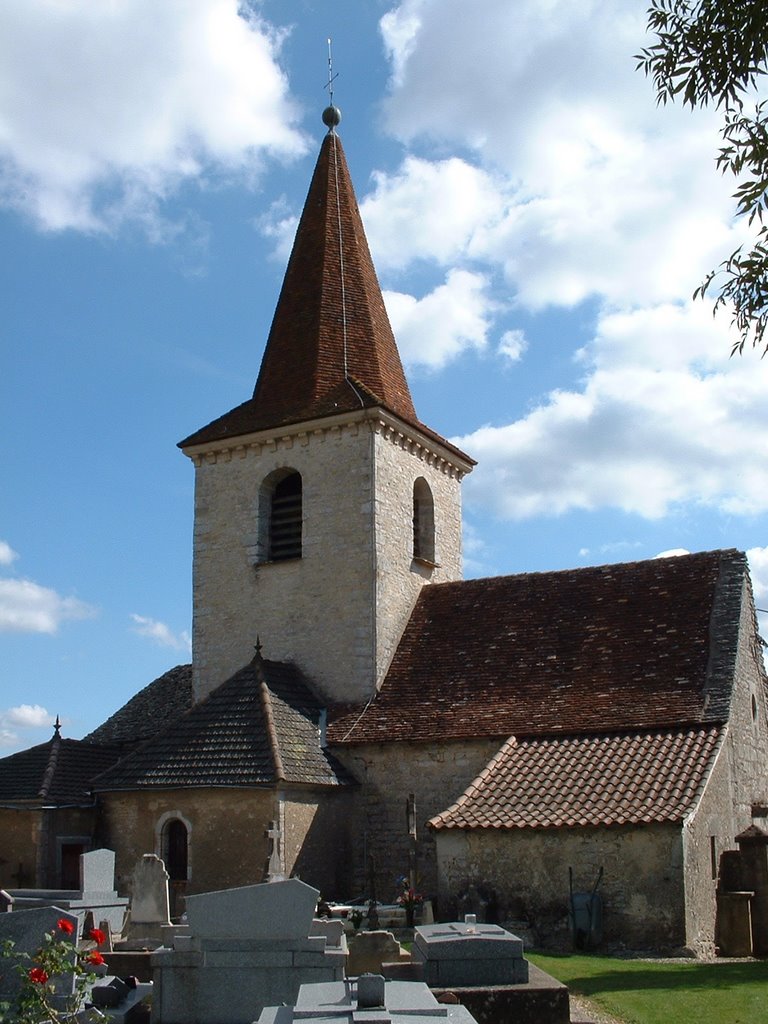 Eglise de Grèzes by Yann LESELLIER