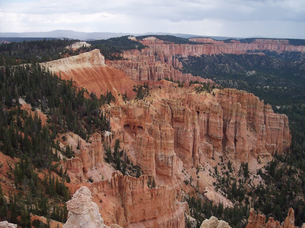 Plus de verdure au sud du Parc, Bryce Canyon National Park, Utah, USA by TitTornade