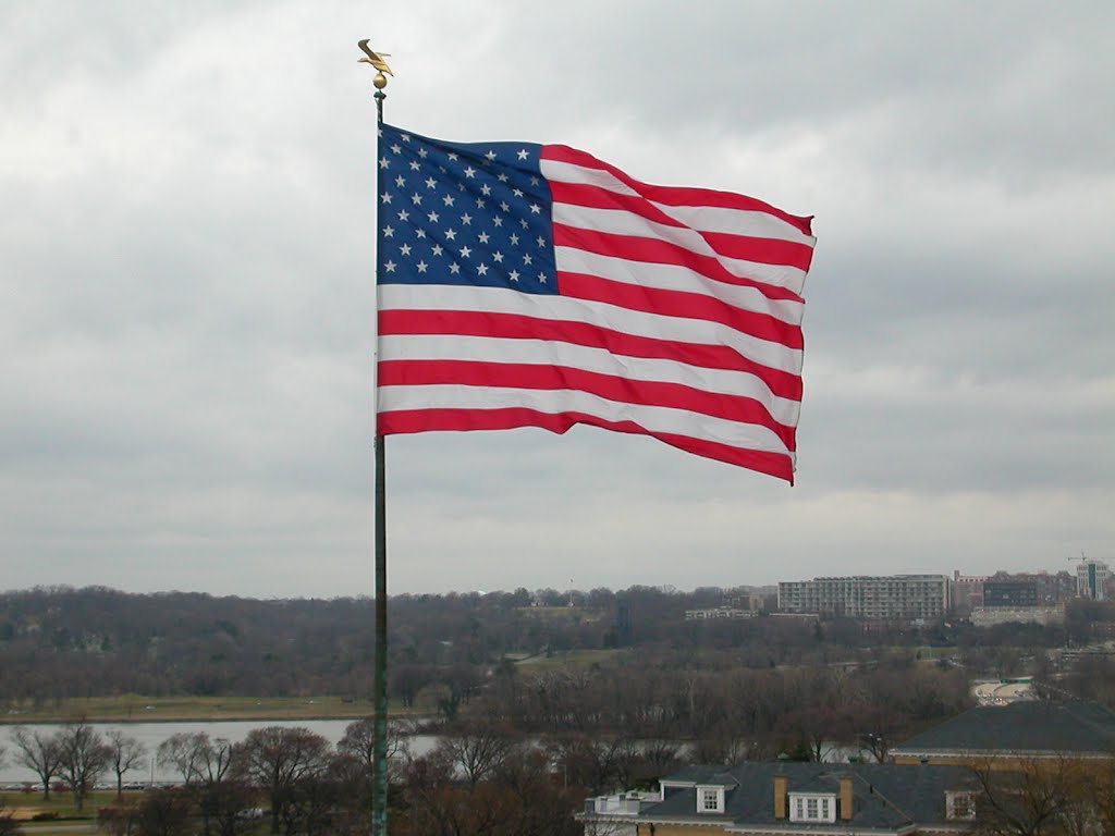 Looking from the State Dept over to Arlington by Jordan Lofthouse